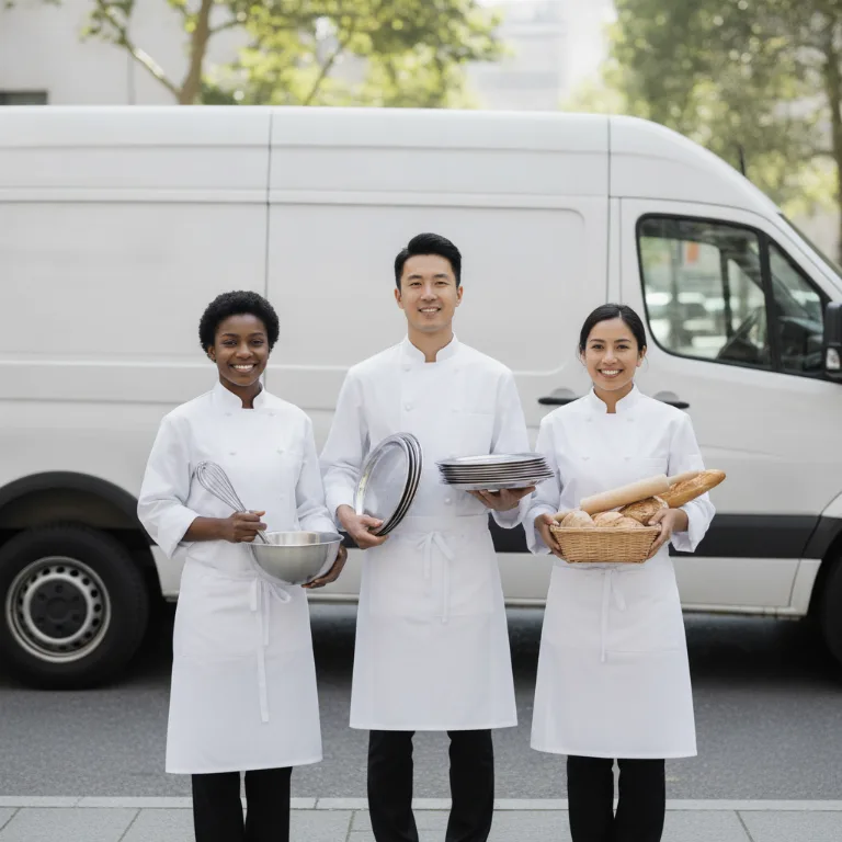 Catering team in Santa Clara